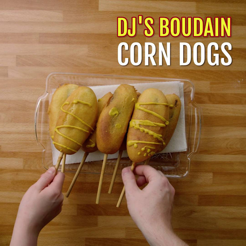 DJ s Boudain Corn Dogs