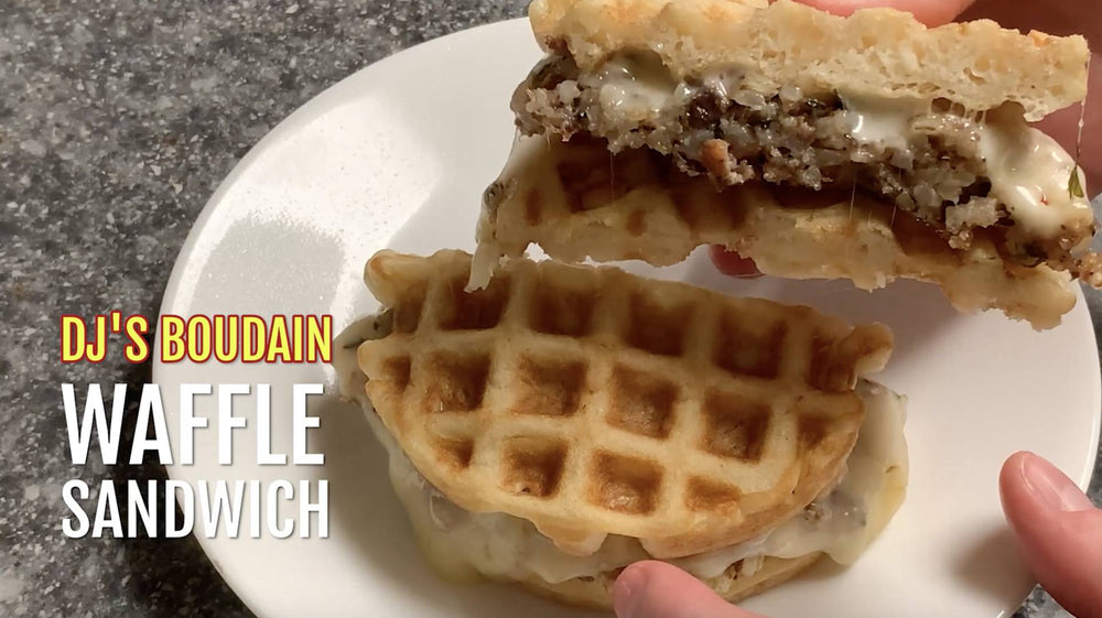 DJ's Boudain Waffle Sandwich